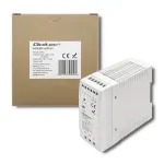 Qoltec Din-liistu toiteplokk | 40W | 12V | 3,33A | Valge | &Otilde;huke