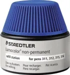 Staedtler Lumocolor 487 15-3 t&auml;itejaam mittep&uuml;sivatele markeritele, sinine