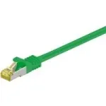 Wentronic GoobayCat.7 toorkiudplaasterkaabel, S/FTP (PiMF), roheline, 25 m - LSZH halogeenivaba, vask, RJ45 pistik (91667)