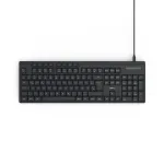 Hama CK-200 klaviatuur kodu/kontori jaoks USB QWERTZ saksa must