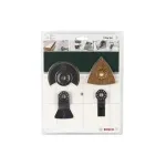 Bosch Starlock 4-osaline plaatide komplekt, Metallit&ouml;&ouml;tlus, Puidut&ouml;&ouml;tlus, 4 t&ouml;&ouml;riista