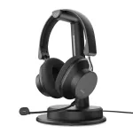 Hama BT-900 Peakomplekt Juhtmega ja juhtmevaba Peapael Kontor/k&otilde;nekeskus USB USB-C Bluetooth Laadimisalus Must