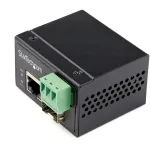 StarTech.com Industrial Fiber to Ethernet Media Converter - 100Mbps SFP to RJ45/Cat6 - Singlemode/Multimode Optical Fiber to Copper v&otilde;rk - 12-56V DC - IP-30/ -40 to +75C