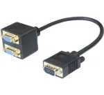 Hypertec 137036-HY VGA-kaabel 0,3 m VGA (D-Sub) 2 x VGA (D-Sub) Must