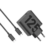Mobiilseadme laadija Motorola SJMC1252 Universal Must AC Siseruumides USB USB-C 1m