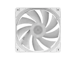 Arvutikorpuse ventilaator MSI MAG F120 ARGB Valge &mdash; 120 mm, 1300 p/min, h&uuml;drauliline laager