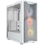 Corsair 3200D RS ARGB PC-korpus, Midi-Torn, ATX, Karastatud Klaas - Valge