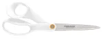 Fiskars F061200487 kontori- ja meisterdusk&auml;&auml;rid, sirge l&otilde;ige, roostevaba teras, valge