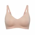 Momcozy imetamisrinnahoidja YN21 (XL) Momcozy poolt &mdash; &otilde;mblusteta, beež, XL imetamis-/rinnaga toitmise rinnahoidja