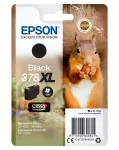 Epson Squirrel Singlepack Must 378XL Claria Photo HD tint, k&otilde;rge (XL) tootlikus, must, pigmenttint, 11,2 ml, 1 tk, 500 lehek&uuml;lge