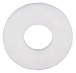 Makita 1914S5-9 Felt Polishing Pad for PS001G Cordless Scrubber/Polisher, 200 mm, White