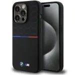 BMW M Silicone Pattern MagSafe Hard Case Apple iPhone 15 Pro 6,1 inch jaoks - Must