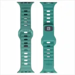 Evelatus Watch 42/44/45 Sport Silicone Loop Green