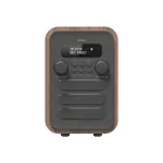 Denver DAB-48 DAB+ kaasaskantav raadio hall puitkastiga