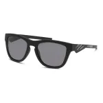 Philipp Plein Sport SSP008-54U28P Meeste polariseeritud ristk&uuml;likukujulised p&auml;ikeseprillid, must/hall, 54/18/135 mm