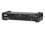 ATEN 4-pordiline USB 3.0 4K HDMI KVMP&trade; l&uuml;liti helimikseri režiimiga