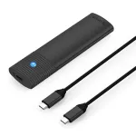 ORICO PWM2-G2 M.2 NVMe USB-C 10Gbps korpus - must