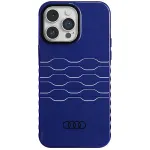 Audi IML MagSafe Case iPhone 14 Pro Max 6.7 Navy Blue Hardcase