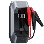 USAMS Jumpstarter Powerbank 8000mAh LED-taskeriga Must ZB284ZDB01