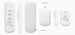 Ubiquiti NanoStation AC loco NS-5ACL - Traadita tugijaam - AirMax ac - 5 GHz (5 tk pakk)