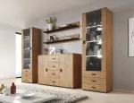 Cama living room sideboard UNI lefkas oak/Must