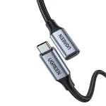 UGREEN USB-C 3.1 pikenduskaabel 1m &ndash; 100W PD, 10Gbps, 4K video