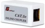 GETFORT RJ45 Cat.5e UTP Inline Coupler Female-to-Female (Black)
