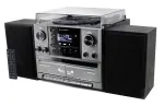 Soundmaster MCD5600SW Stereo muusikakeskus DAB+ raadio, CD-m&auml;ngija, plaadim&auml;ngija, topeltkassettidekiga, Bluetooth, USB-salvestusega - must