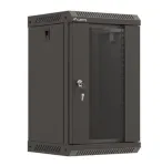 Lanberg WF11-3309-10B seinakapp 9U Seinale paigaldatav kapp Must