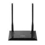 Edimax N300 traadita ruuter Fast Ethernet &uuml;hesagedusriba (2,4 GHz) must