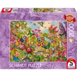 Pusle schmidt spiele Beautiful Butterfly Garden &mdash; 2000 tk, mudel 59746