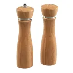 Kesper soola- ja pipraveski komplekt, looduslik puit, keraamiline mehhanism, reguleeritav j&auml;medus-peenus, 18 cm