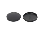 GoodConnections Alcasa 9870-65 esil&auml;&auml;tse kate 65 mm keskelt pigistatav kl&otilde;psuga must