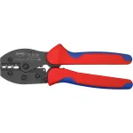 Knipex 97 52 36 PreciForce krimpimistangid 220 mm, 0,5&ndash;6,0 mm&sup2;, 3 krimpimispesa, punased/sinised