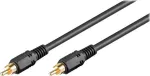 Wentronic AVK 238-1500 RCA-kaabel 15 m must isane-iseane 50338