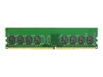 Synology - DDR4 - Moodul - 4 GB - DIMM 288-kontaktiga - 2666 MHz / PC4-21300 1,2 V puhverdamata mitte-ECC