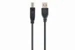 GEMBIRD USB 2.0 A-pistik B-pistik kaabel 3m (10ft) - must / hulgipakend (ccp-USB2-ambm-10)