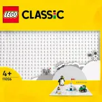 Ehitusplaat LEGO 11026 &mdash; alusplaat 32x32 nupuga, valge