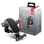 Autohoidik Crong CRG-CH5-BLK &mdash; reguleeritava nurgaga universaalne telefonikinnitus