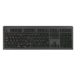 Logickeyboard LKB-OSX-A2M-DE klaviatuur USB QWERTZ saksa must (LKB-OSX-A2M-DE)