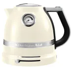 Elektriline veekeetja KITCHENAID 1.5 L 2400 W kreemjas, 7 temperatuuriseadet, roostevabast terasest korpus