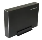 LC-Power LC-35U3-Becrux v&auml;line 3,5-tollise SATA k&otilde;vaketta korpus, USB 3.0, alumiinium, must