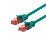 LOGON Professional TCU66U015G v&otilde;rgu &uuml;henduskaabel, Cat6 U/UTP, 1,5 m, roheline