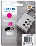 Epson Padlock &uuml;ksikpakend magenta 35XL DURABrite Ultra tint, k&otilde;rge (XL) saagis, magenta, pigmendip&otilde;hine tint, 20.3 ml, 1 tk, 1900 lehek&uuml;lge