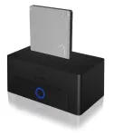V&auml;line 2,5/3,5-tolline HDD/SSD-korpus ICY BOX IB-1122-U3, SATA&ndash;USB 3.2 Gen1, 5 Gbit/s, must