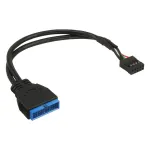 InLine USB 2.0 to 3.0 internal USB 2.0 header / USB 3.0 internal, 0,30 m