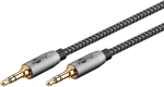 Audio kaabel WENTRONIC Goobay 65275 &mdash; 3 m, 3.5 mm TRS isane&ndash;isane, kullatud kontaktid, magnetiliselt varjestatud