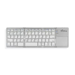 Klaviatuur MediaRange MROS133 Office Bluetooth QWERTZ saksa/schveitsi h&otilde;bedane