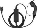 kabelmeister Typ 2 Ladeger&auml;t mit geradem Schutzkontakt-Stecker, f&uuml;r Elektro- u. Hybridfahrzeuge, 3,6kW, schwarz, 5m (EVPC-01)