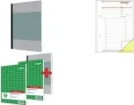 Tarnelehe ja kviitungiga blanketiraamat Sigel T1229 A5, duplikaat isekopeeruvad komplektid